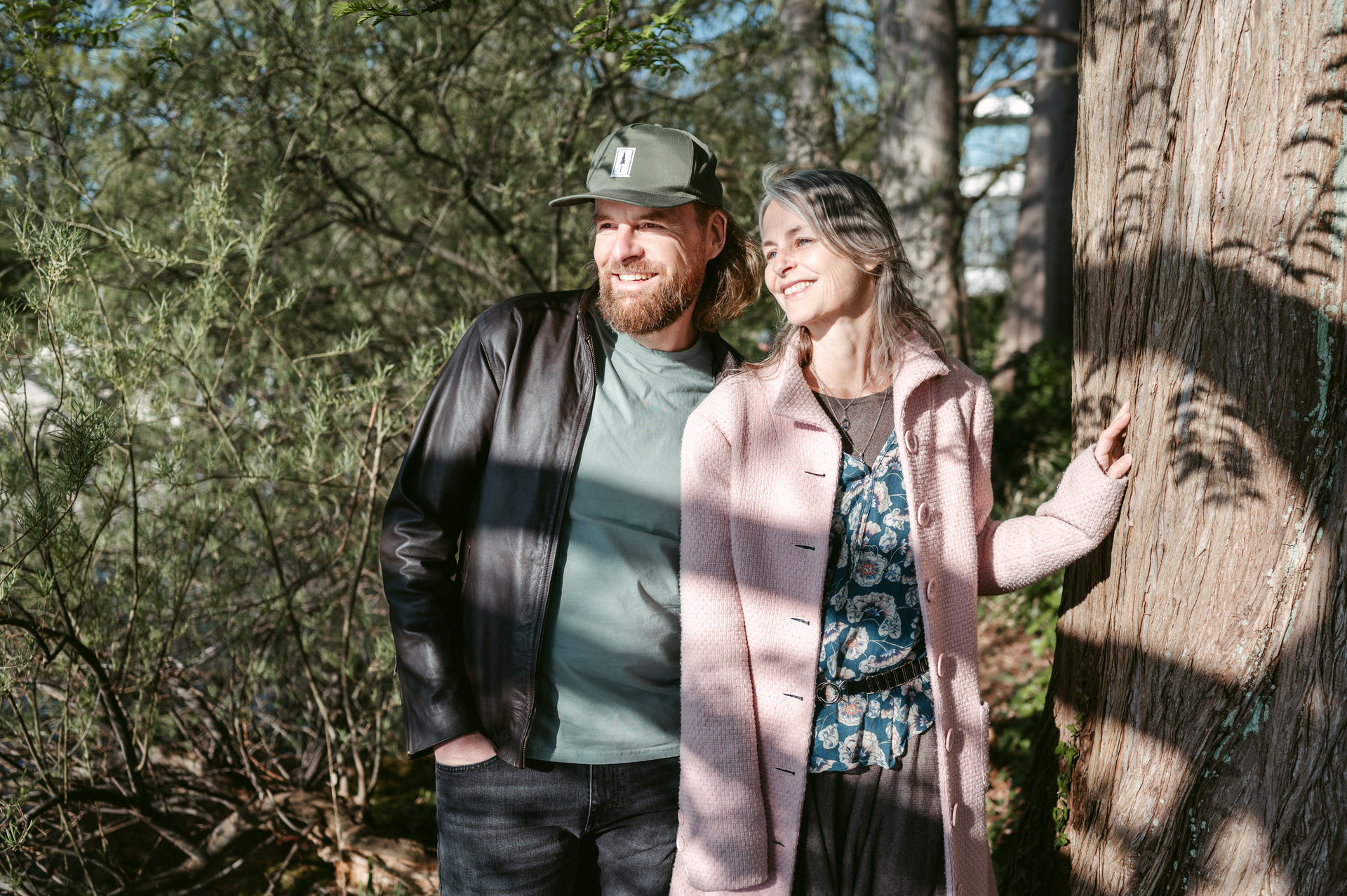 Barbara und Hanspeter in der Natur